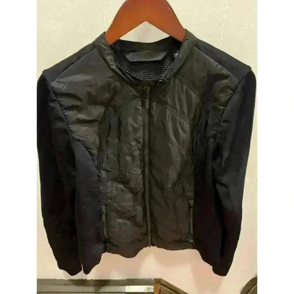 Harley Davidson Women's Full Zip Mesh Jacket Black M